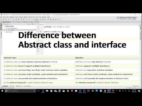 Java Tutorial For Beginners Series 2016 Interface Abstract In Java 44