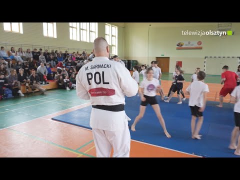 Olsztyńscy uczniowie spotkali się z mistrzem