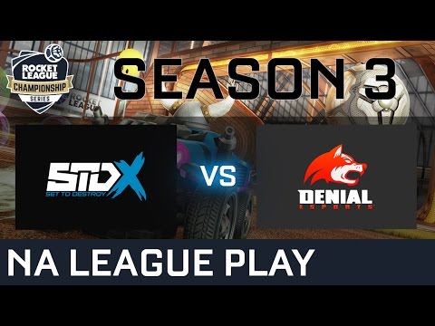 SetToDestoryX vs Denial Esports NA League Play - RLCS S3