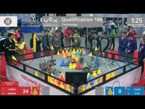 2018 VRC Tech Q186 - 1008M 99484B vs 2142D 815J - 100 to 0
