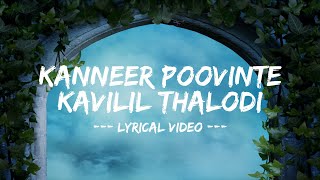 Kanneer Poovinte Kavilil Thalodi Song (Lyrics)| Black Memories