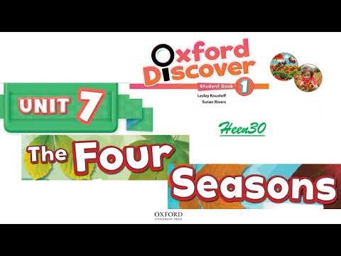 Oxford Discover Book 1 - Unit 7: The Four Seasons (Listening)