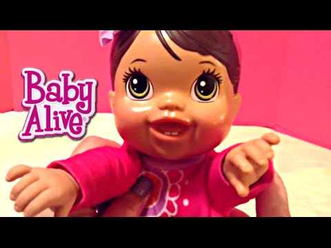 Baby Alive Plays and Giggles Baby Doll Unboxing and Play Video