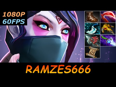 Dota 2 RAMZES666 Templar Assassin Pro Top MMR 21/1/3 Ranked Full Gameplay
