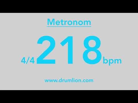 218 bpm - 4/4 | DRUMLION