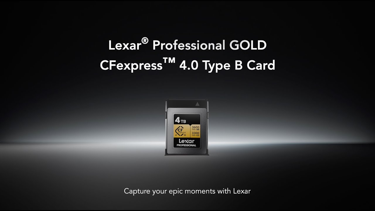 Lexar Professional GOLD CFexpress 4.0 Type B Card