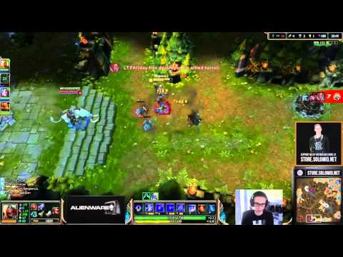 Bjergsen (member of TSM) Zed vs Leblanc - Challenger Solo Queue - Mid