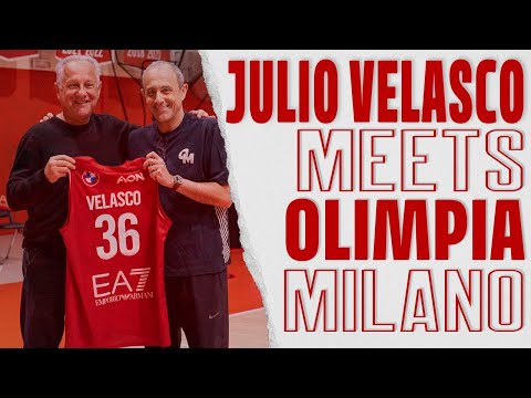 Julio Velasco meets Olimpia Milano