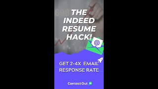 this sourcing hack is MIND BLOWING 🤯🤯 | The Indeed Resume Hack #Shorts