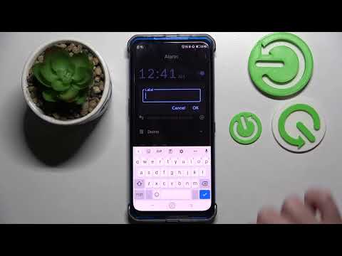 How to Set Up Alarm Clock in Lenovo Legion Duel?
