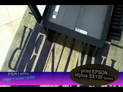 Data-show l'imprimante Epson stylus SX 130 séries الة الطباعة ابسون