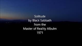 Black Sabbath   Solitude with Lyrics