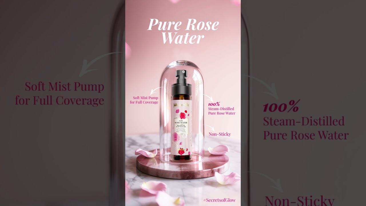 Hydrating & refreshing Rose Water | #SecretsOfGlow