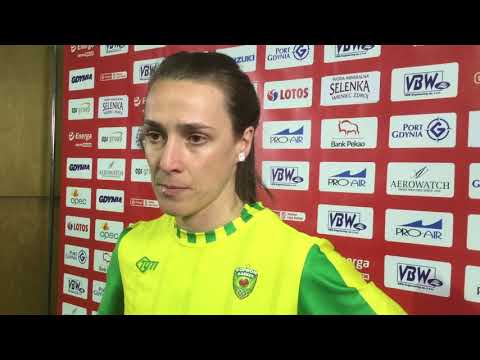2021.10.13. VBW ARKA Gdynia - Sopron Basket, Nevena Jovanovic comments