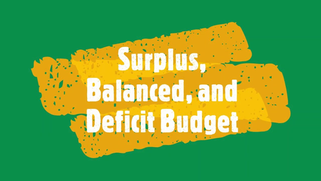 Government Budget - Surplus, Deficit and Balanced Budget - CBSE Grade 12 Economics