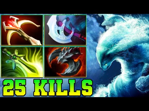 Rampage + 25 Kills Morphling Dota 2 SafeLane 7.39 Meta !! Morph Dota 2 Guide Gameplay Carry Support
