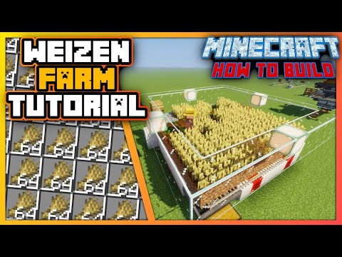 AUTOMATISCHE Weizenfarm [einfach] 🔸 Minecraft 1.21 Tutorial 🔸 Nintendo-Tech