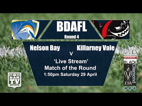 2017 Black Diamond AFL Round 4 - Nelson Bay v Killarney Vale