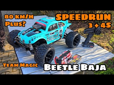 SPEEDRUN Baja Beetle Buggy von Team Magic - Funcar mit 80 km / h Plus?