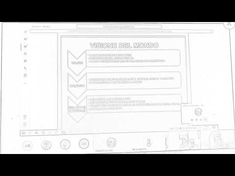 Ragazza fa figura di M durante le videolezioni