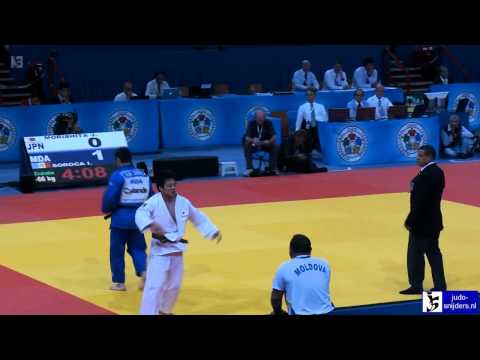 Judo 2011 World Championships Paris: Morishita (JPN) - Soroca (MDA) [-66kg]