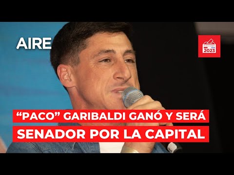 🗳️ Paco Garibaldi ganó y es nuevo Senador de La Capital | ELECCIONES SANTA FE 2023 🟥⬜🟦