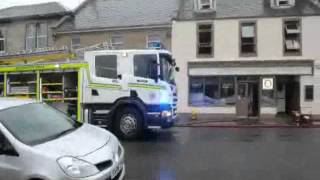 preview picture of video 'Stonehaven fish and chip shop damaged after fire starts in fryer'