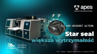 HSP BR350ST rolomat z zgrzewem star seal