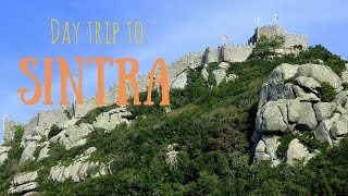 Visiting the Castle of the Moors in Sintra, Portugal