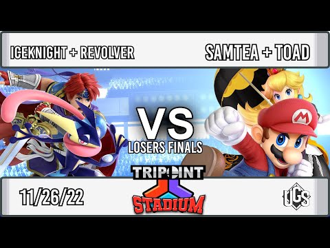 Tripoint Stadium  - Losers Finals  -  IceKnight + Revolver Vs. Samtea + Toad