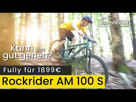Rockrider AM100 S - Macht ein Fully unter 2000 € Spaß?
