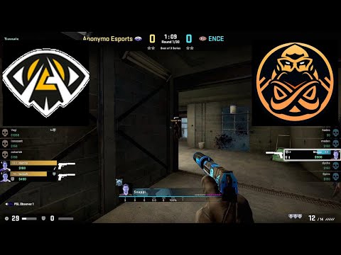 Anonymo vs ENCE Highlights /  at PGL Major Antwerp 2022 Europe RMR B