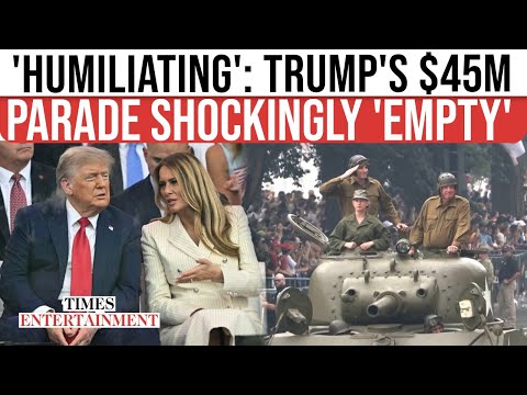 Trump REDUCED To Laughing Stock At Military Birthday Parade? $45M Spectacle 'Fails' To Attract Crowd