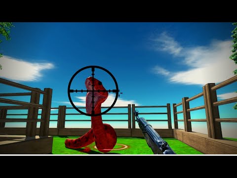 DEATH RUN WITH RIFLE (FPS) !! -Animal Revolt Battle Simulator