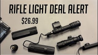 Rifle Light Deal Alert - $26.99 