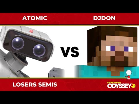 SSO 93 - Losers Semis - AK | Atomic (ROB) VS DBE | DJDon (Steve) - SSBU Ultimate