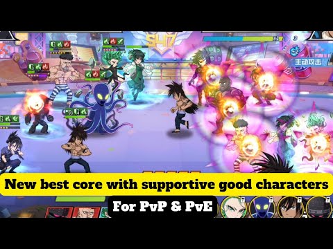 New best core with supportive good characters (For PvP)