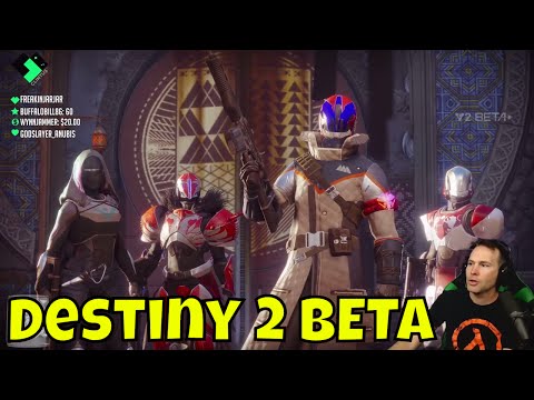 Destiny 2 Beta Crucible Gameplay \\ Control and Countdown Gameplay