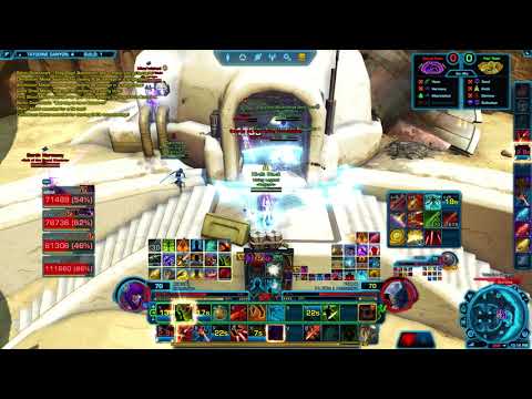 SWTOR 70 lvl Kirda (5.6) gunslinger (when the heal got stuck)