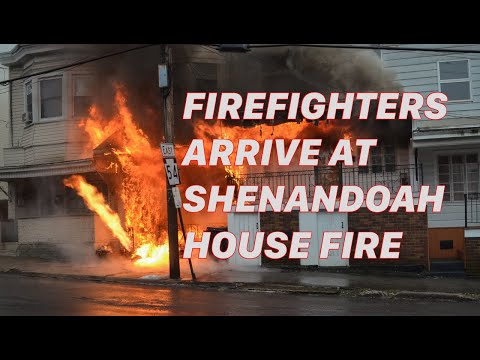 PRE-ARRIVAL: 2nd Alarm House Fire - Shenandoah, PA - 01/18/2017