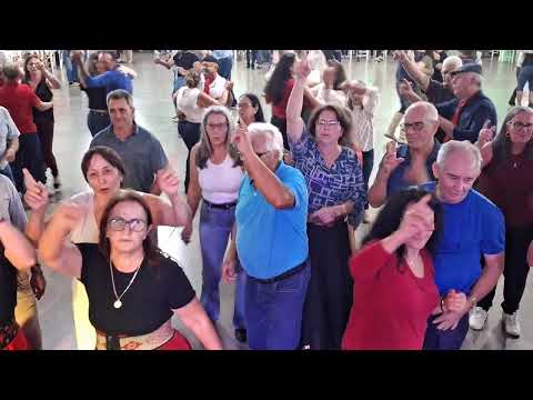 Grande matinê nos idosos de Coronel Vivida no Paraná(com marcos e margarida)