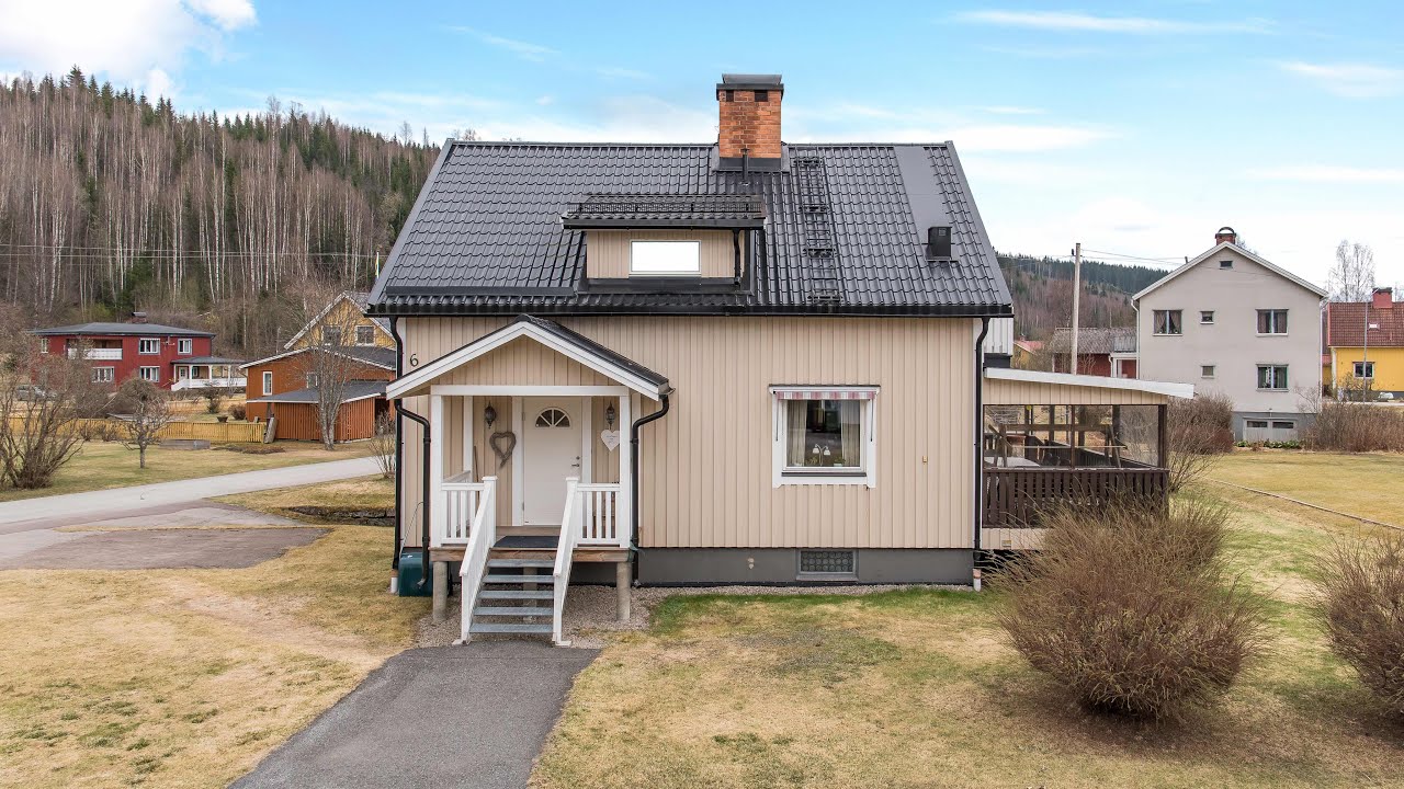 7 rum Villa på Ringvägen 6 Sysslebäck Torsby kommun - video