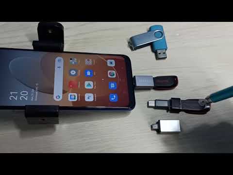 How to Connect USB Pen Drive to OPPO Phone