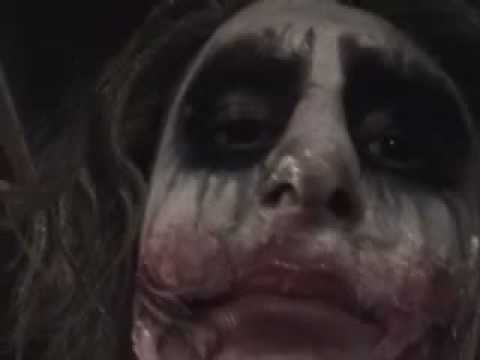 Joker hostage scene impersonation