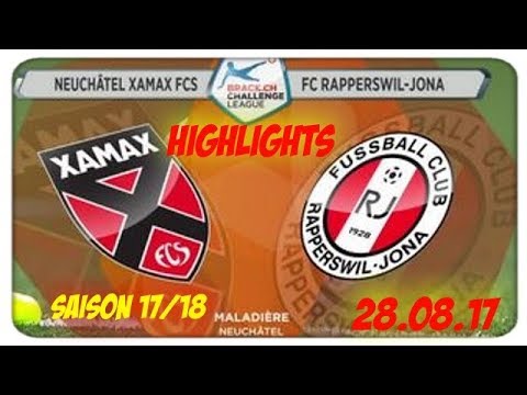 Fc Neuchatel Xamax vs Fc Rapperswil - Jona (28.08.17)