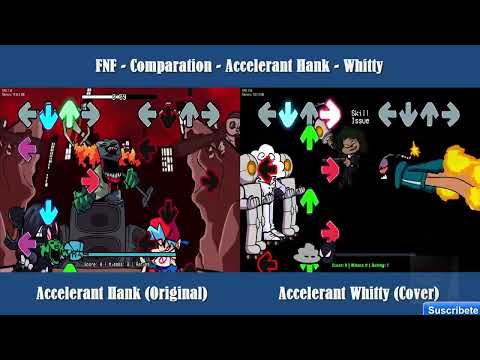 FNF - Comparison - Accelerant - Hank vs Whitty