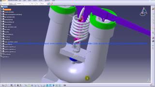 Catia V5 Powerful Tricks #126|How to Dynamically Rotate view|Change rotation center & Compass Tricks