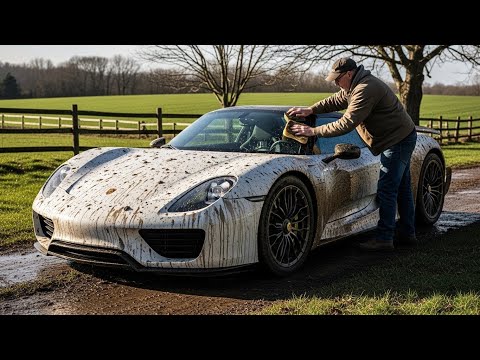 Thumbnail for Asmr Car Restoration! Full Restoration of a  Porsche 918 Spyder  from Total Disrepair to Looking New by Porsche 918 Spyder