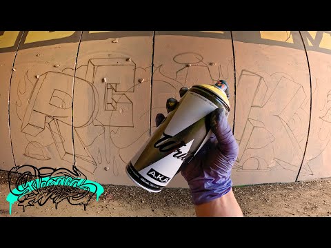 🌴 BLOCK Letters & TROPICAL Colors GRAFFITI Piece 🌴 Resaks