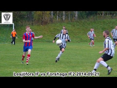 Lesjöfors IF vs Forshaga IF2 2014-09-21